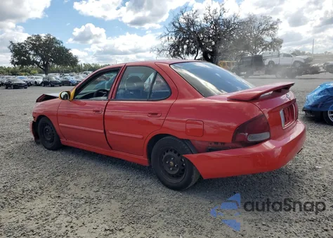 2003 Nissan Sentra Se-R Spec V z USA, uszkodzony, nr VIN 3N1AB51D63L723486